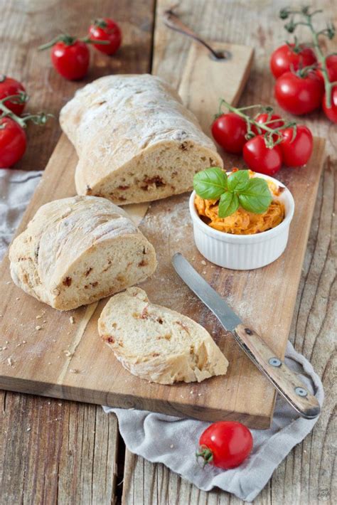 Ciabatta mit getrockneten Tomaten Rezept