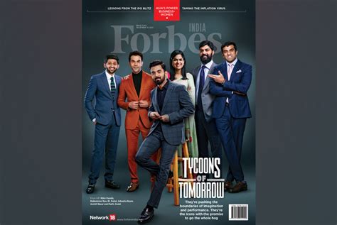 Forbes India Unveils Achievers Of Promise With ‘tycoons Of Tomorrow 2021