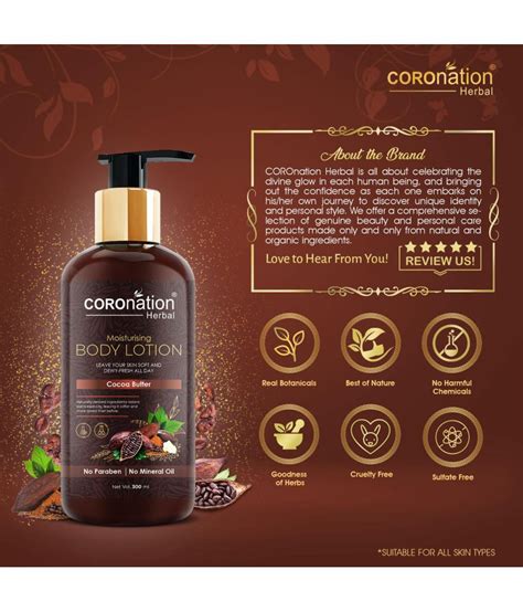 Coronation Herbal Cocoa Butter Body Body Lotion 300 Ml Buy