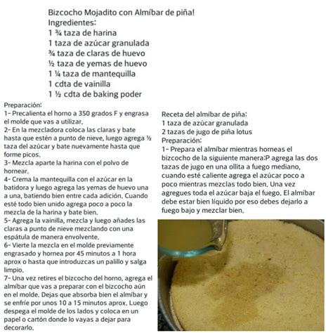 Bizcocho Mojadito Con Almibar De Pina Puerto Rican Cake Recipe Puerto Rican Recipes Sweets