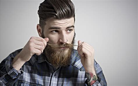 How To Grow And Trim A Handlebar Moustache In 4 Simple Steps