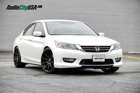 Honda accord rims play an imminent role in the riding quality and performance of the vehicle, hence has to be selected very carefully with all the considerations in mind. 2013 Honda Accord on 20" STR 524 Glossy black Staggered ...