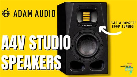 Adam Audio A4v Studio Monitors Review Custom Sound For Djs