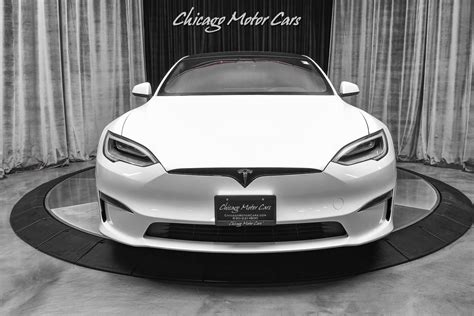 Used 2021 Tesla Model S Plaid Autopilot 21 Arachnid Wheels Worlds