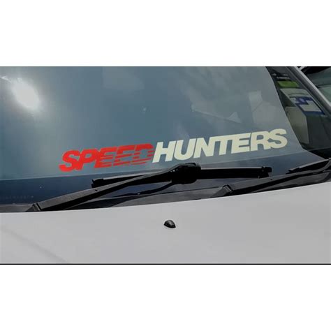 Car advertising is a unique way to earn while you drive by promoting brands through the application of vinyl stickers on your vehicle. Speedhunters car sticker | Shopee Malaysia