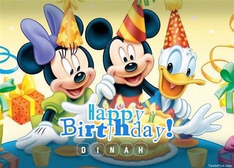 Happy Birthday Dinah Pictures Congratulations