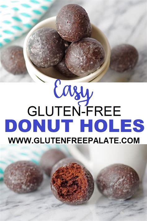 Gluten Free Chocolate Donut Holes