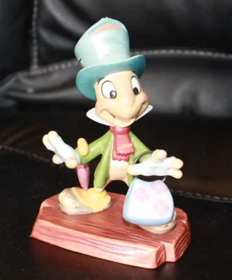 Walt Disneys Jiminy Cricket “i Made Myself At Home” Pinocchio Figurine