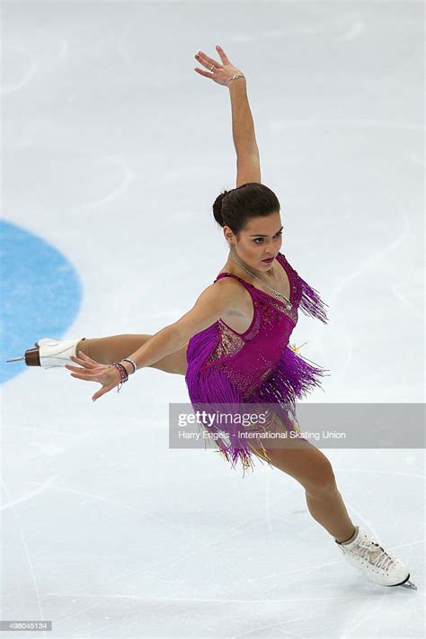 Adelina Sotnikova Of Russia Skates During The Ladies Short Program On News Photo Getty Images