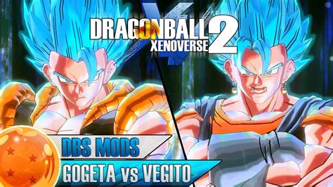 More dragon ball xenoverse 2 mods. GOGETA Super Saiyan Blue vs VEGITO Super Saiyan Blue ...