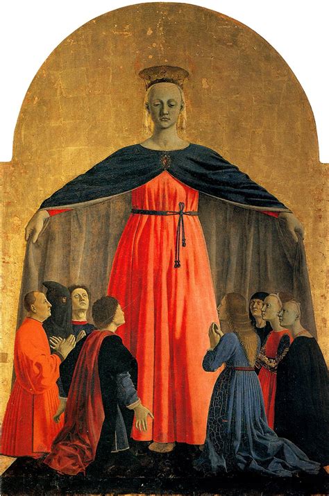 Polyptych Of Misericordia Madonna Of Misericordia Piero Della