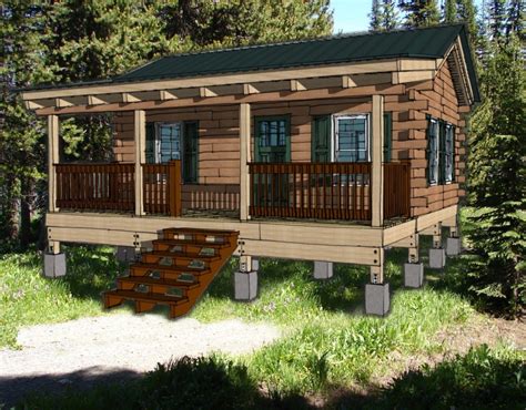 By far our trendiest bedroom configuration, 3 bedroom floor plans allow for a wide number of options and if so, a master suite well removed from the other bedrooms is your best bet. Hunting Cabin Kit Log Cabin Plan