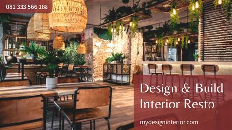 Jasa Design And Build Interior Resto Untuk Wilayah Tangerang Selatan Dan