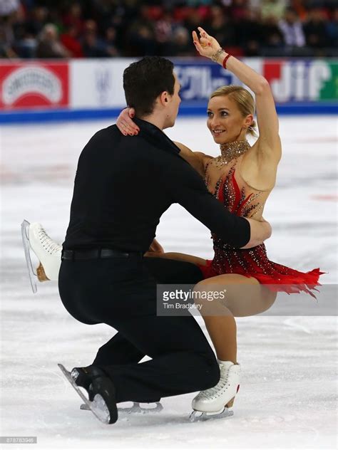 Aliona Savchenko And Bruno Massot Of Germany Compete In The Pairs
