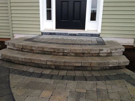 A stair landing is an area of a floor near the top or bottom step of a stair. Stairs and Landings | Outdoor stone steps, Patio steps, Landscape bricks
