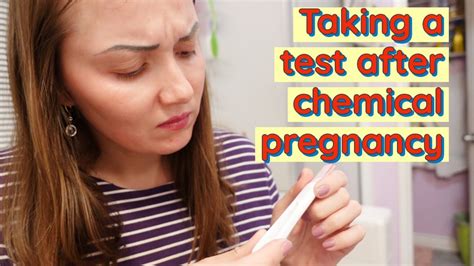Taking A Pregnancy Test During Bleeding After A Chemical Pregnancy Is