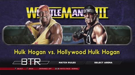 Wwe 2k14 Mirror Match Featuring Hulk Hogan Vs Hollywood Hulk Hogan
