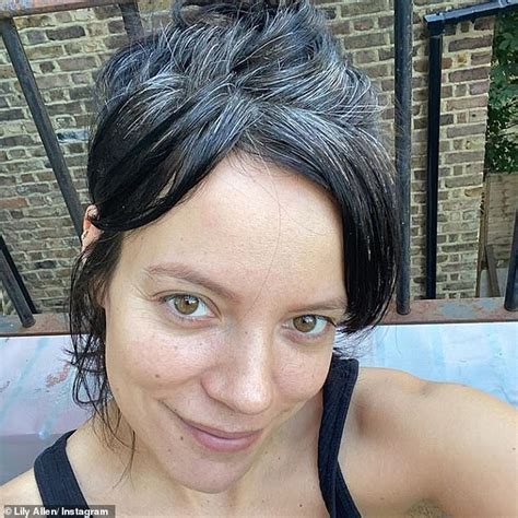 Lily Allen Jokes That Shes Become A Granny As She Displays Her