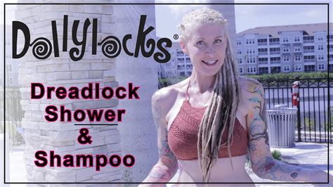 Dreadlock Shower And Shampoo Dollylocks Professional Organic Dreadlock