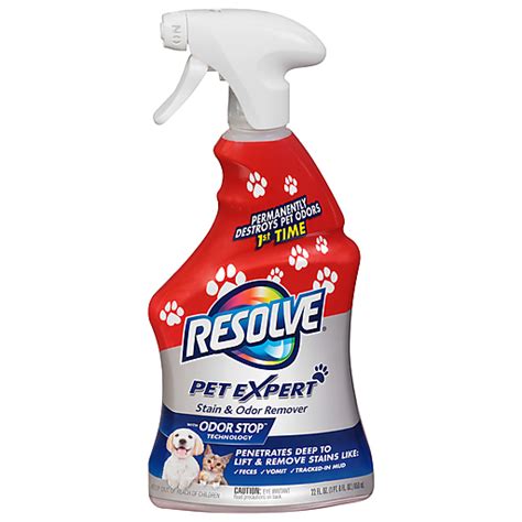 Resolve Pet Expert Stain And Odor Remover 22 Oz Floor Cleaners