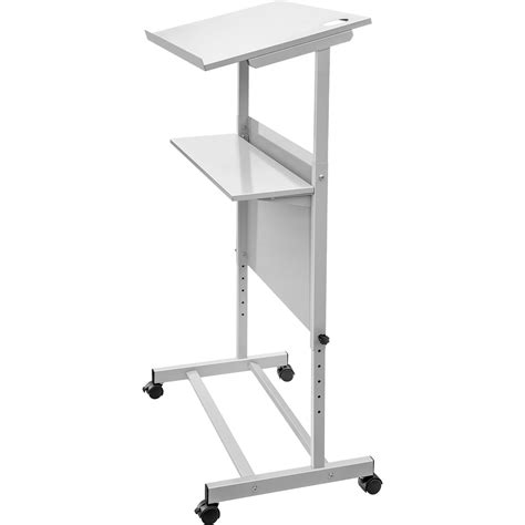 Vevor Stand Up Lectern Height Adjustment Portable Pulpit Lectern