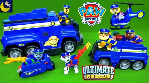 Paw Patrol Ultimate Rescue Chase Police Cruiser Pup Figure Childrens Toy Play Film And Tv Spielzeug