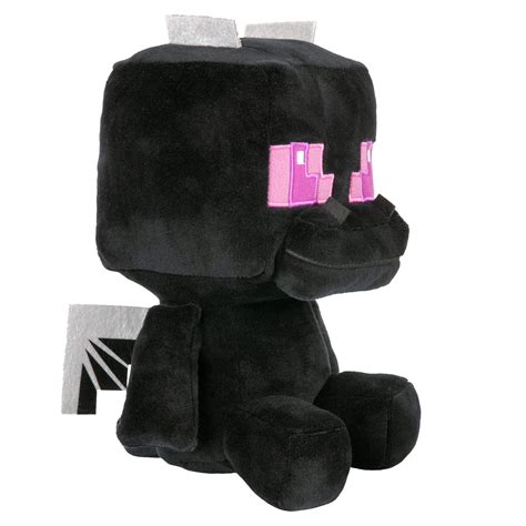 Jinx Minecraft Crafter Ender Dragon Plush Stuffed Toy Black 8 75 Tall Artofit