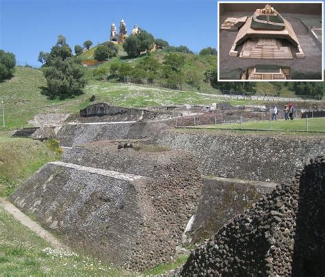 Cholula Mexico The Largest Pyramidal Structure In The World With Miles
