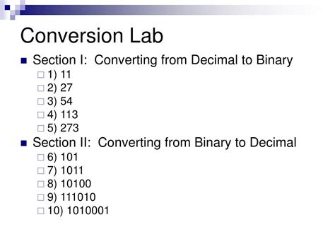Ppt Binary Conversions Powerpoint Presentation Id376444
