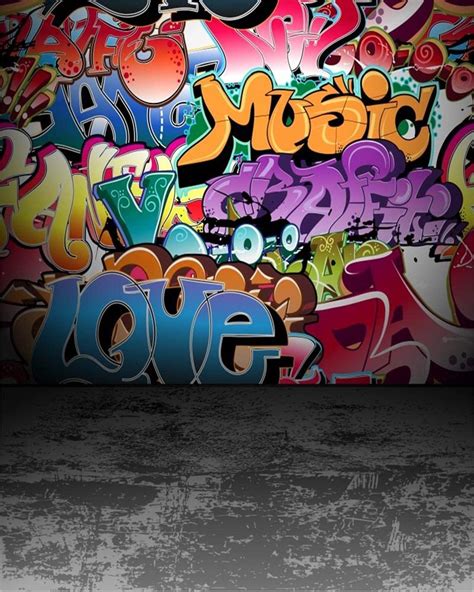 Lfeey 5x7ft Graffiti Wall Photography Background Grunge