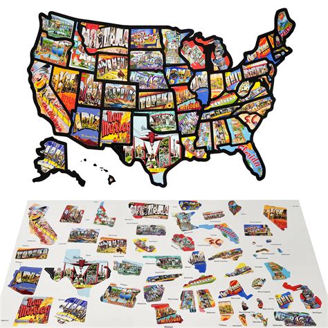 Buy Rv Map Of States Visited Rv State Sticker Travel Map Us State