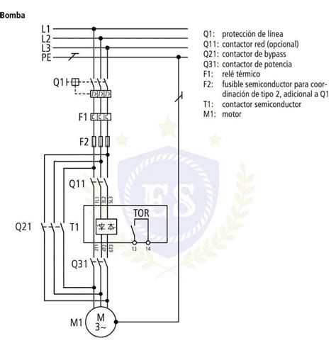 Diagrama De Arranque Suave De Un Motor Trifasico Resenas Motor Otosection