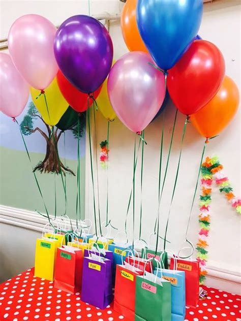 15 Enfeites Baratos Para Dia Das Crianças 1st Birthday Party Bags