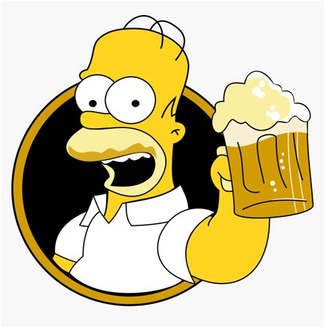 Desenho Simpsons Homer Desenho Simpsons Cerveja Quadr