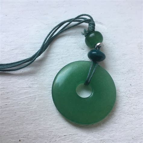 Jade Circle Of Life Circle Pendant Jade Pendant Green Natural Jade