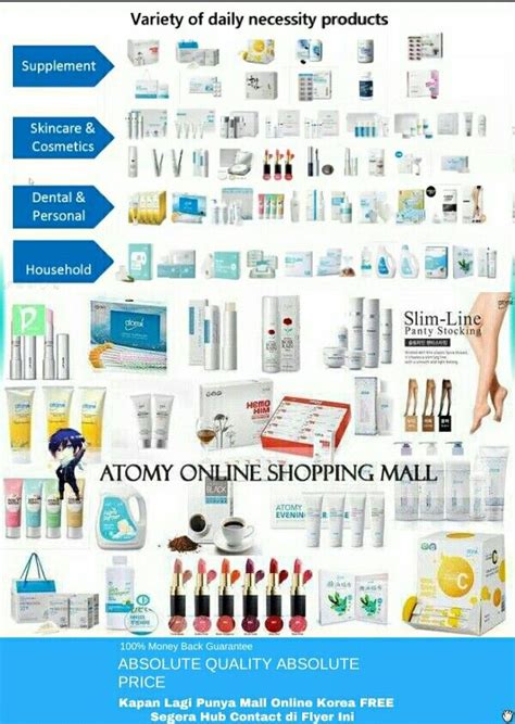 Nowadays, there are so many products of atomy skin care serum in the market and you are wondering to choose a best one.you here are some of best sellings atomy skin care serum which we would like to recommend with high customer review ratings to guide you on quality & popularity of each items. WA 085257630756 | Peluang Bisnis Supermarket Online Atomy ...