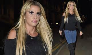 Katie Price Puts On A Very Leggy Display In Sexy Thigh Highs In