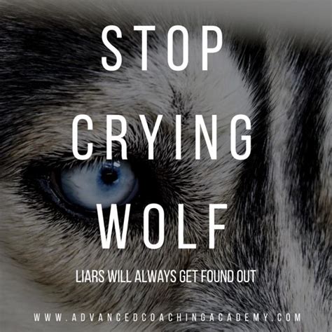 Stop Crying Wolf