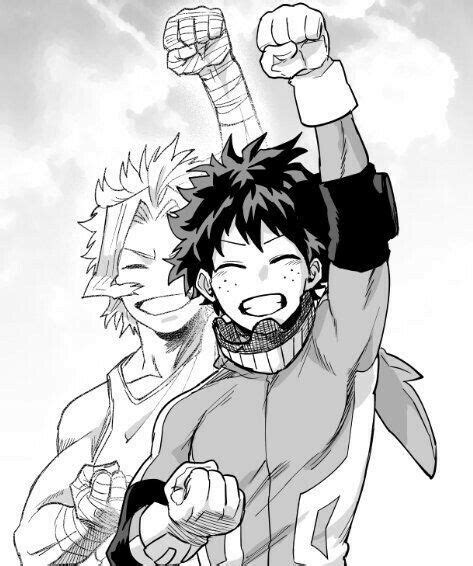 Izuku All Might Young Childhood Smiling Cool Fist Pump Hero