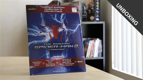 Amazing Spider Man 2 Limited Edition Collector S Movie Pack Walmart