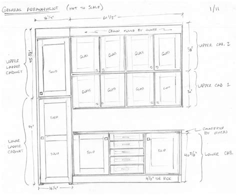 Some of the newest kitchen cabinet hardware ideas include matte black and satin brass finishes. Pin on Misc Drawings & Elevations for Custom Cabinets & Furniture