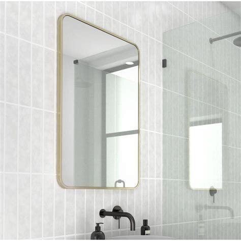 Radius Corner Modern And Contemporary Bathroomvanity Mirror In 2021