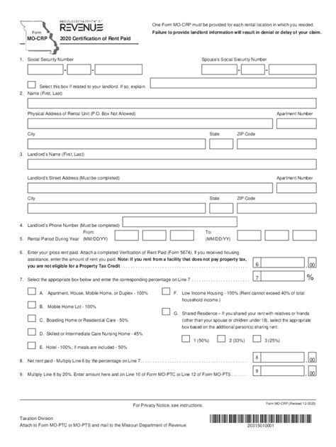 Crp Tax Forms Fillable Minnesota Printable Forms Free Online