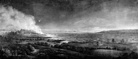 Nh 55452 The Bombardment Of Fort Mchenry September 1814