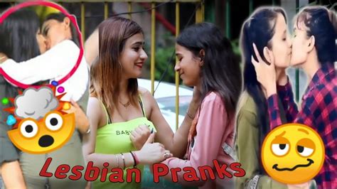 lesbian prank hottest kissing prank gold digger prank in india lesbian prank roast by sadda