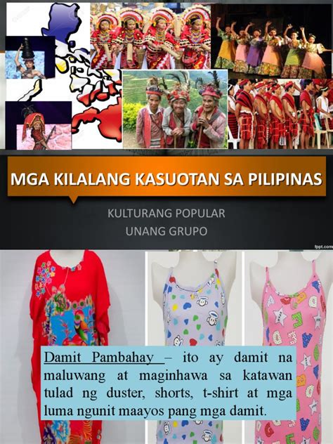 Tradisyunal Na Kasuotan Ng Mindanao Kasuotan Malumanay