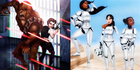 These Disney Princesses Reimagined As Star Wars
