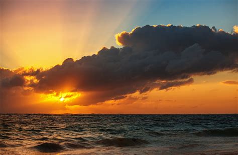 Beautiful Sunrise Over The Horizon Stock Photo Download Image Now
