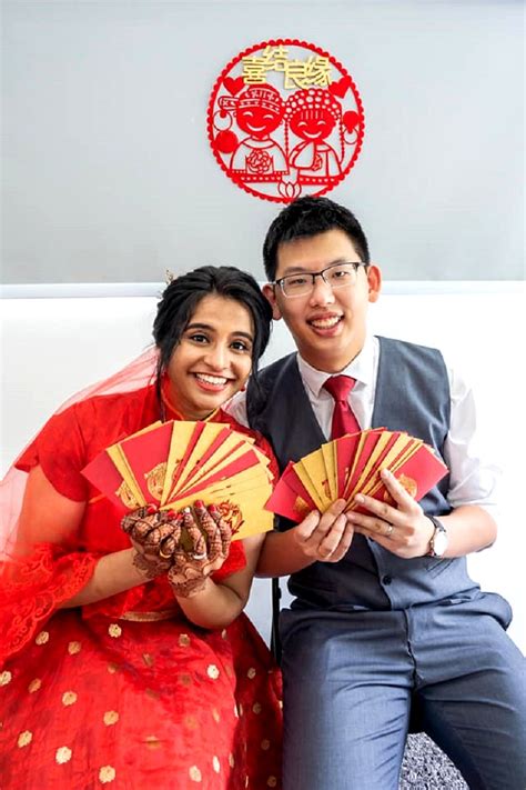 Couple Merges Indian And Chinese Cultures In Epic Wedding