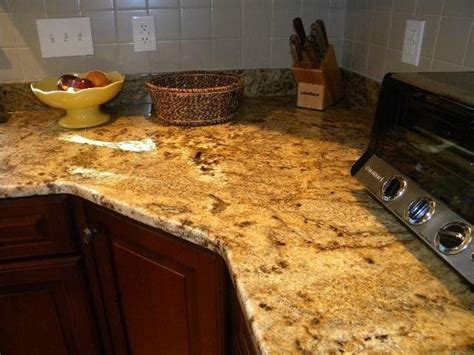 Pin By Claudia Colleran On Rebuild Gold Granite Countertops Kitchen